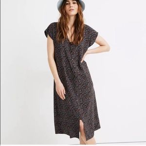 Madewell Easy Midi Dress in Fieldwalk Floral